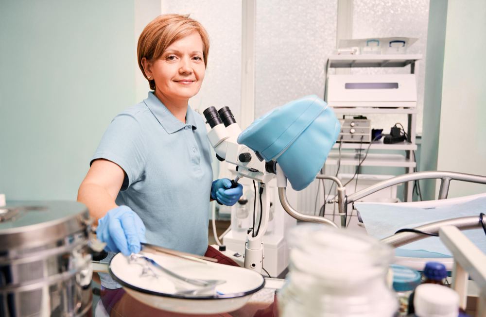 Гинеколог в кабинете