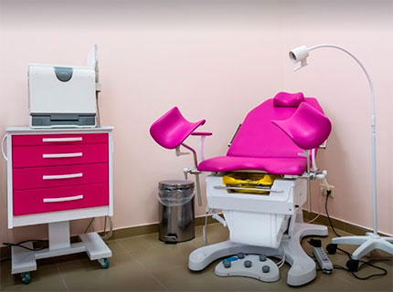 Гинекологическое кресло фото из клиники